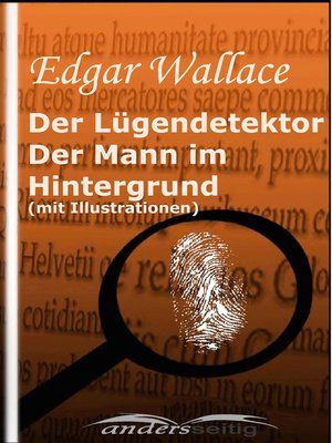 cover image of Der Lügendetektor /  Der Mann im Hintergrund (mit Illustrationen)